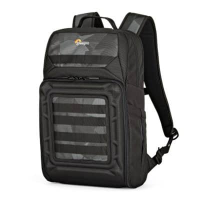 Lowepro drone backpack for drone equipment and accessories.