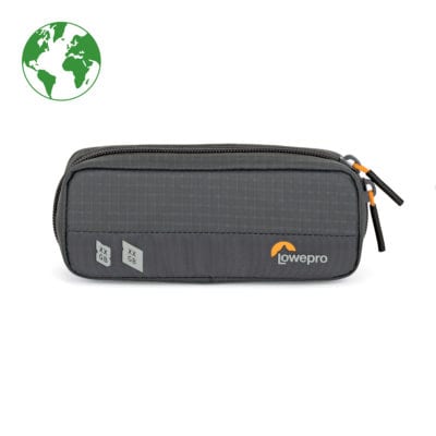 Lowepro GearUp Memory Wallet 20 for storing memory cards and accessories.
