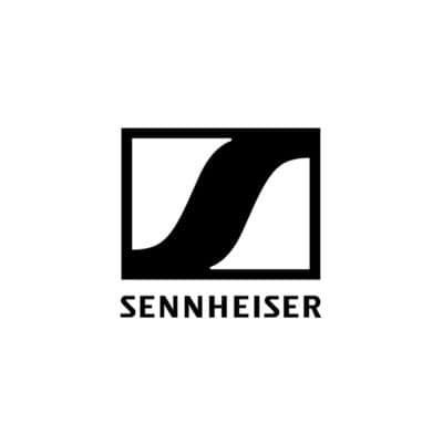 Sennheiser logo on windscreen for MKH microphones.