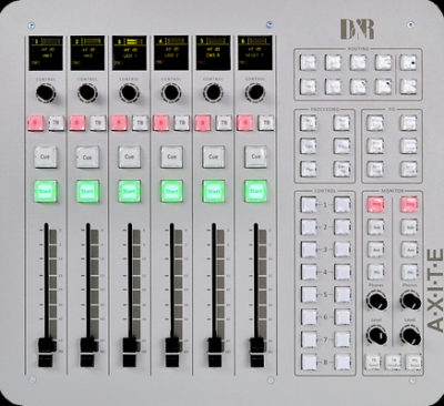 AXITE 6 fader main unit with CRM section