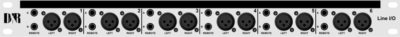 CON-03 Line I/O 12x XLR Female input + 12x jack remote from 6x RJ45