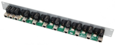 CON-01 Mic  I/O   8x XLR Female input + 16x Remote + 6x jack out from 12x RJ45