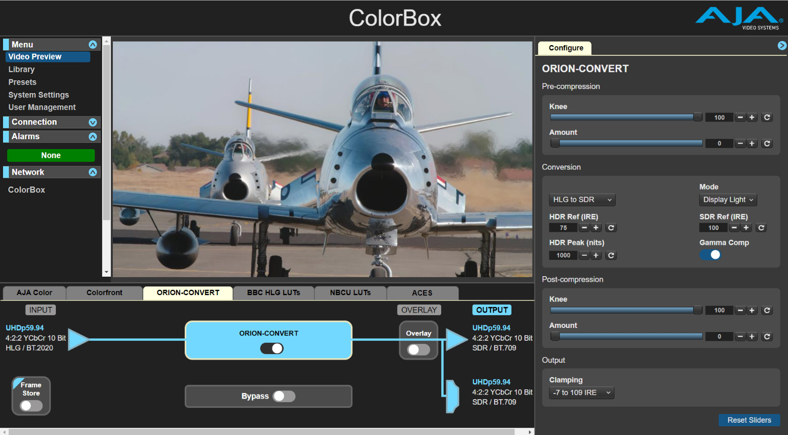 Colorbox License for ORION-CONVERT