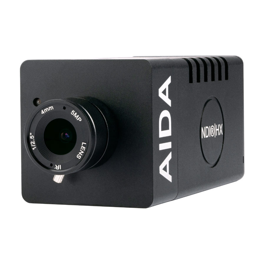 FHD NDI®|HX/IP/SRT/3G-SDI PoE and IP Control POV Camera
