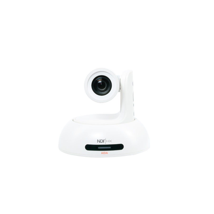 Broadcast/Conference NDI®|HX3 120fps FHD NDI/IP/SRT/HDMI PoE PTZ Camera 20X Zoom White