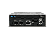 Axis-One 25 GigE IP to HDMI and SDI converter for professional AV setups.