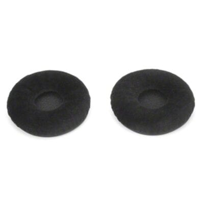 1 Pair of velour ear cushion incl. foam disc for HD 25, black