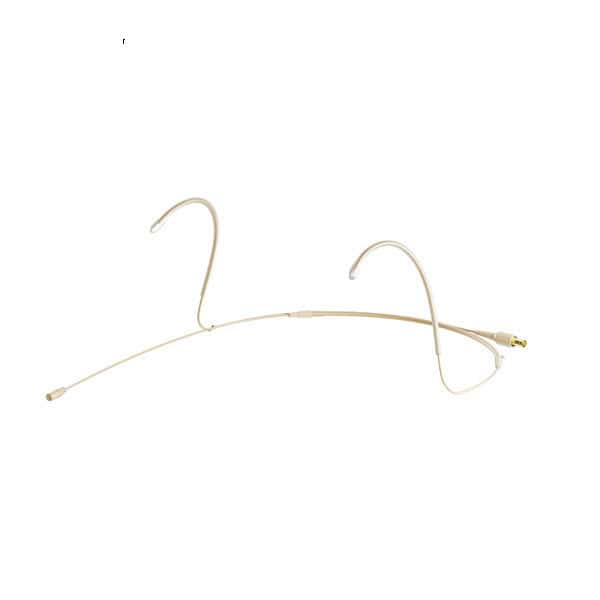 Neckband microphone, omnidirectional, beige, cable 1.6 m, 3-pin, SE plug