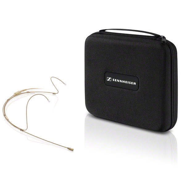 Neckband microphone, omnidirectional, beige, cable 1.6m, 3.5mm, EW jack - Image 2