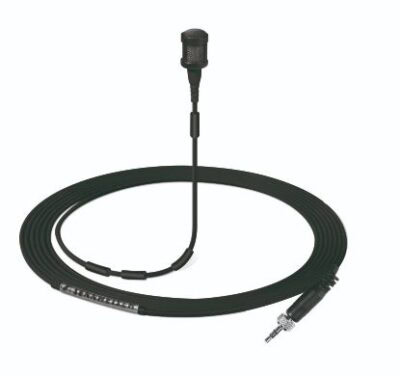 Miniature clip-on microphone, omnidirectional, 3.5mm EW jack, for SK 100/300/500, anthracite, accessories not included