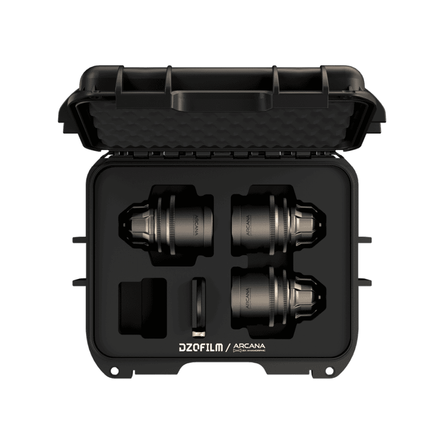 Arcana 32/45/75mm T2.1 Full-frame 1.5X Hybrid Anamorphic Prime 3-Lens Set (PL mount,imperial)