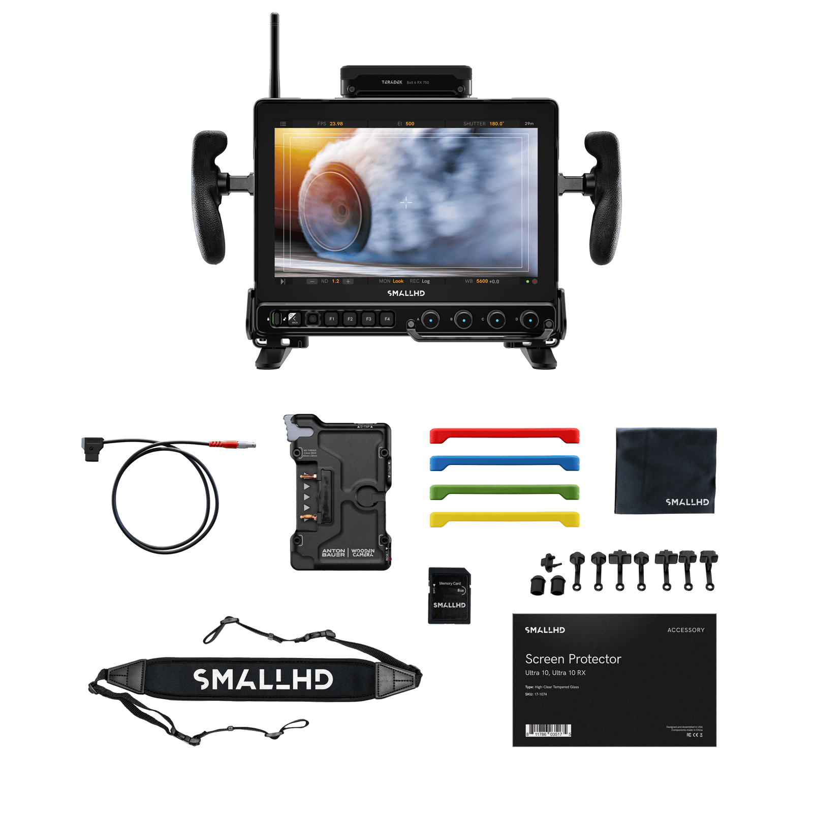 SmallHD Ultra 10 Bolt 6 RX 750 Gold Mount Kit