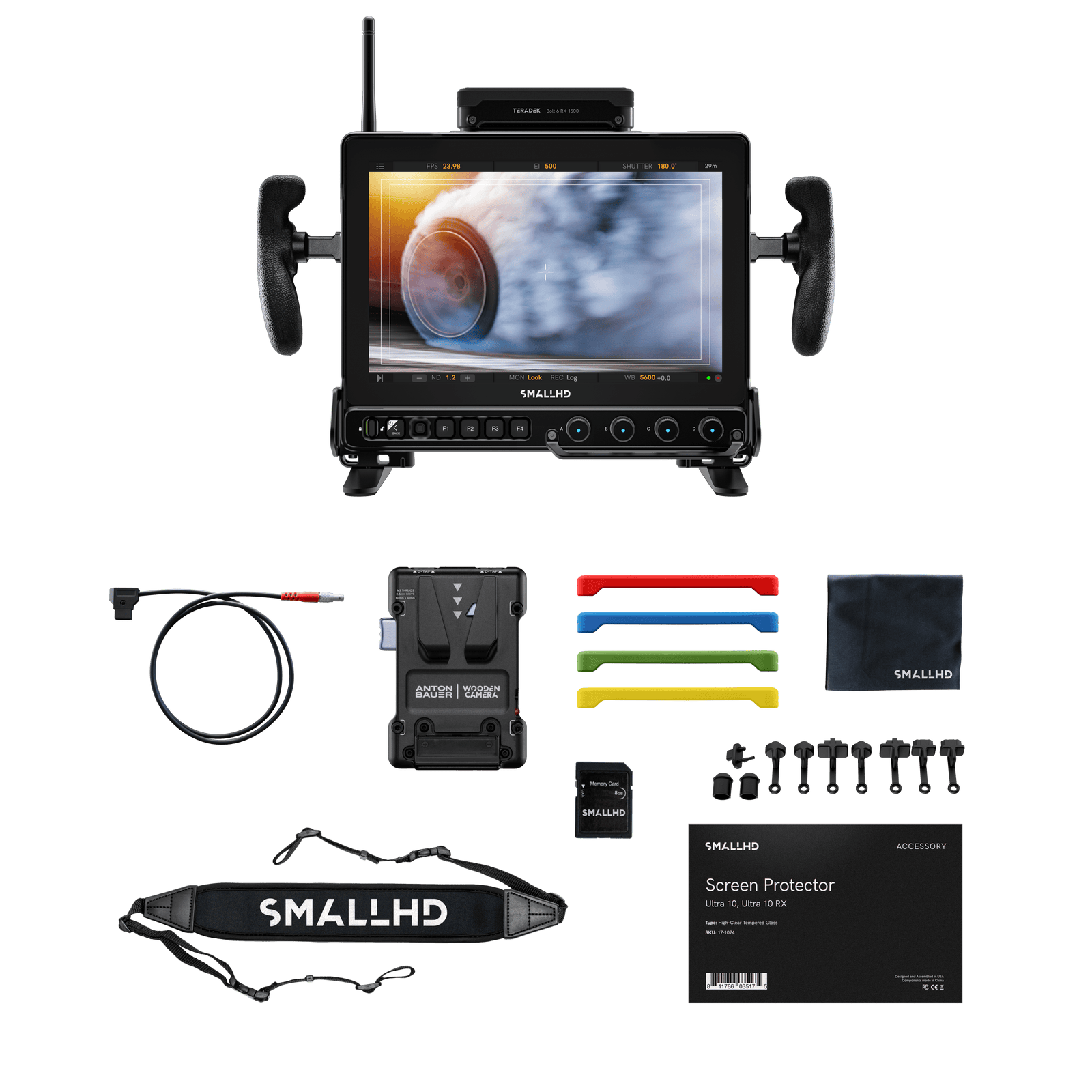 SmallHD Ultra 10 Bolt 6 RX 750 Gold Mount Kit