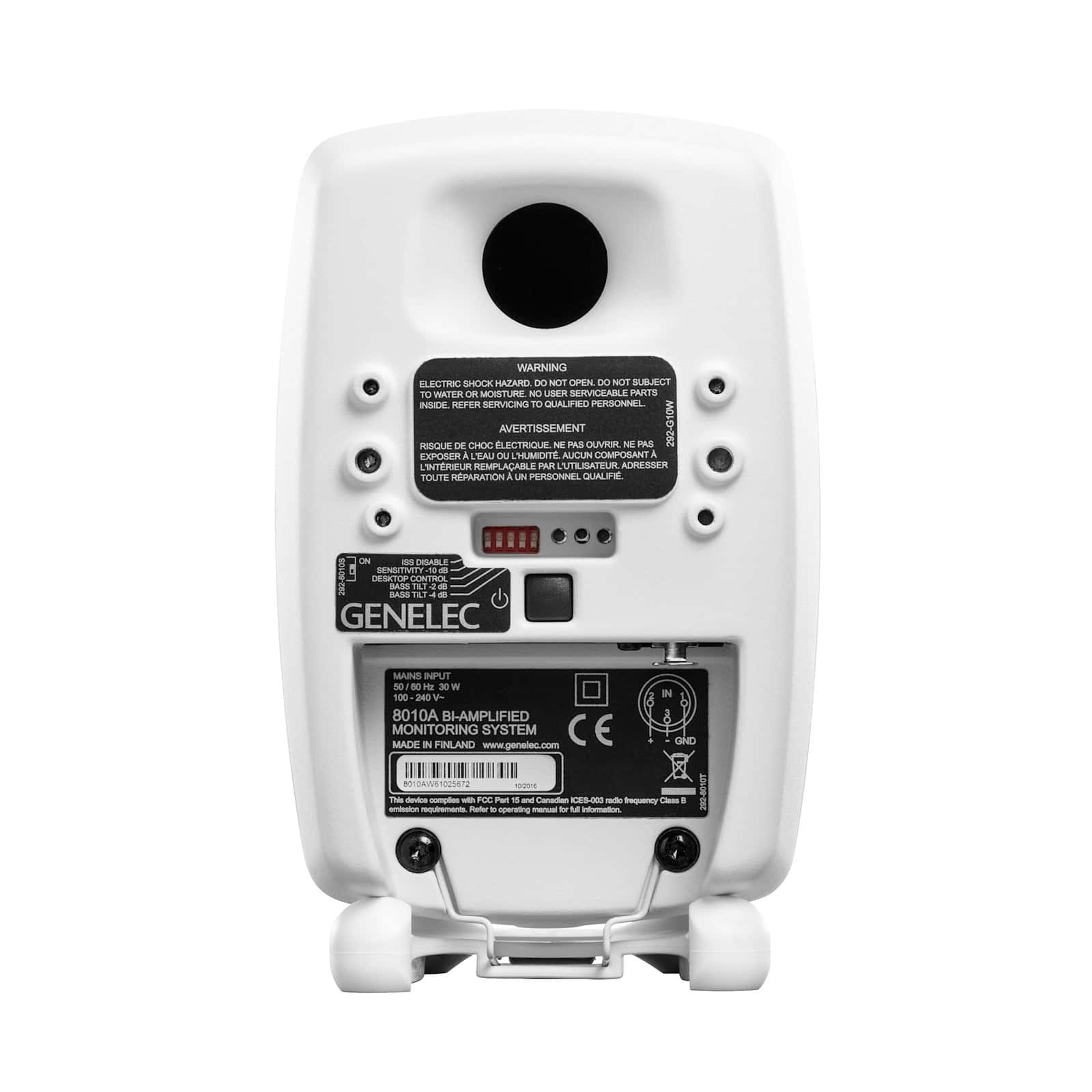 Genelec 8010A Studio Monitor – White