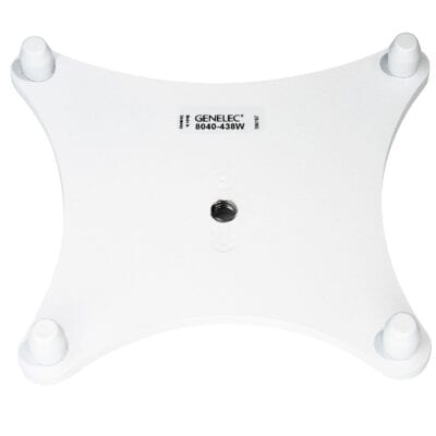 Genelec 8040-438W Stand Plate for 8X40, 8341 Iso-Pod – White