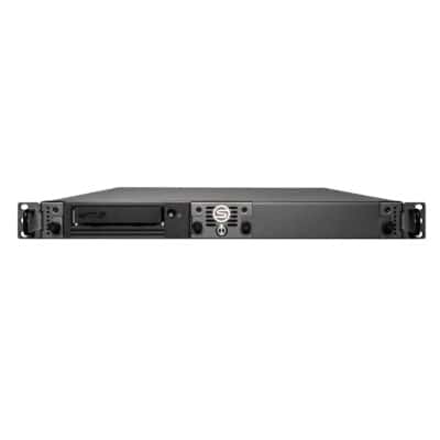 SymplyPRO 1RU Ethernet Tape, 2x10GbE SFP (LC) 1xLTO-8 HH & SAS Exp Data & Cleaning Tape, 3Yr