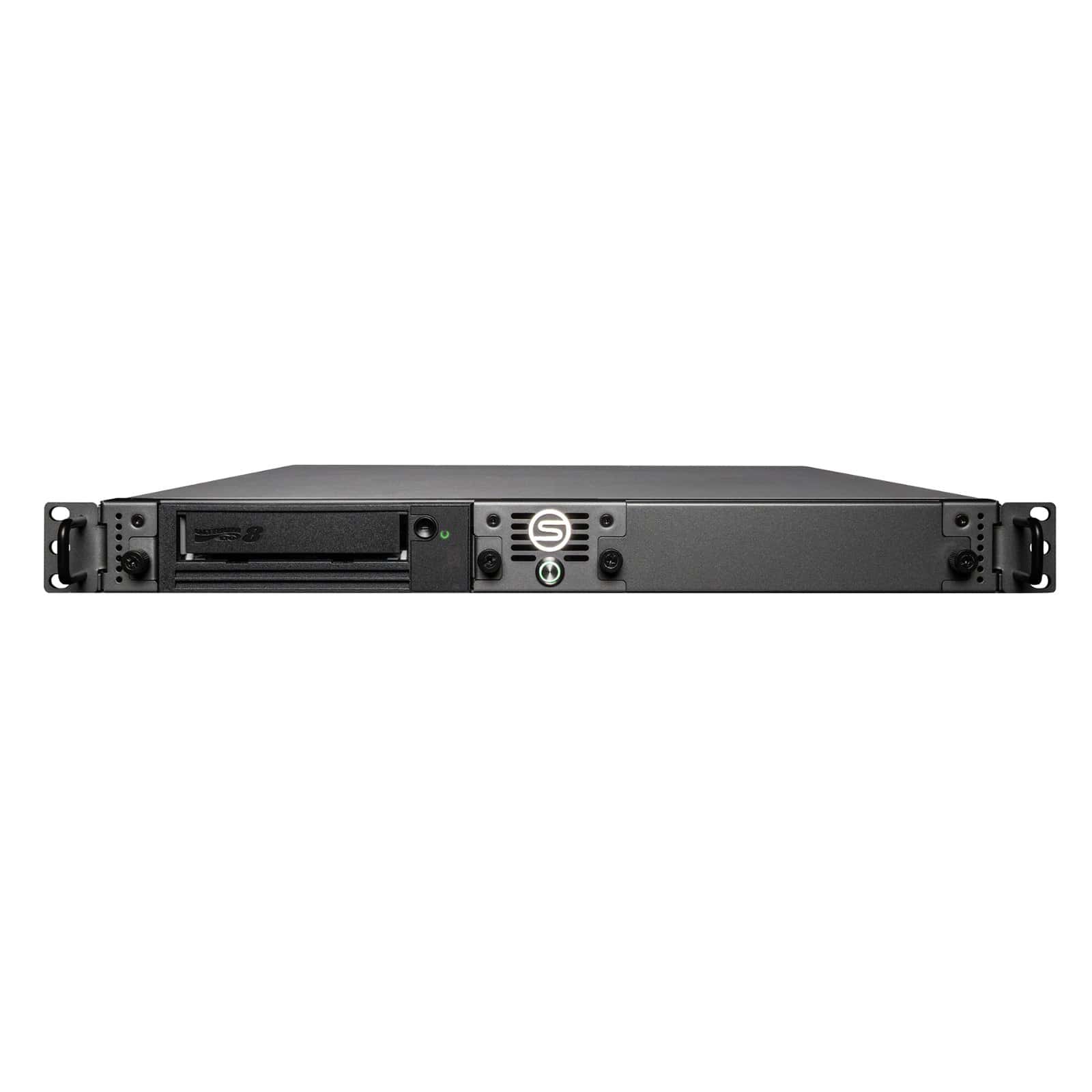 SymplyPRO 1RU Thunderbolt 1xLTO-8 HH TB3 & SAS Interface, Data & Cleaning Tape, 2m Cable 3Yr