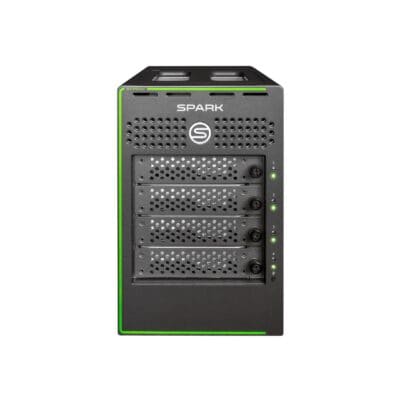 Symply SPARK 40TB Compact Desktop 4-bay Thunderbolt 3 RAID inc NANUK 935 Case 5Yr