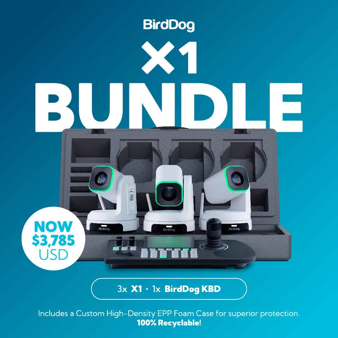X1 Bundle – 3x X1 White + KBD Controller in EPP Case