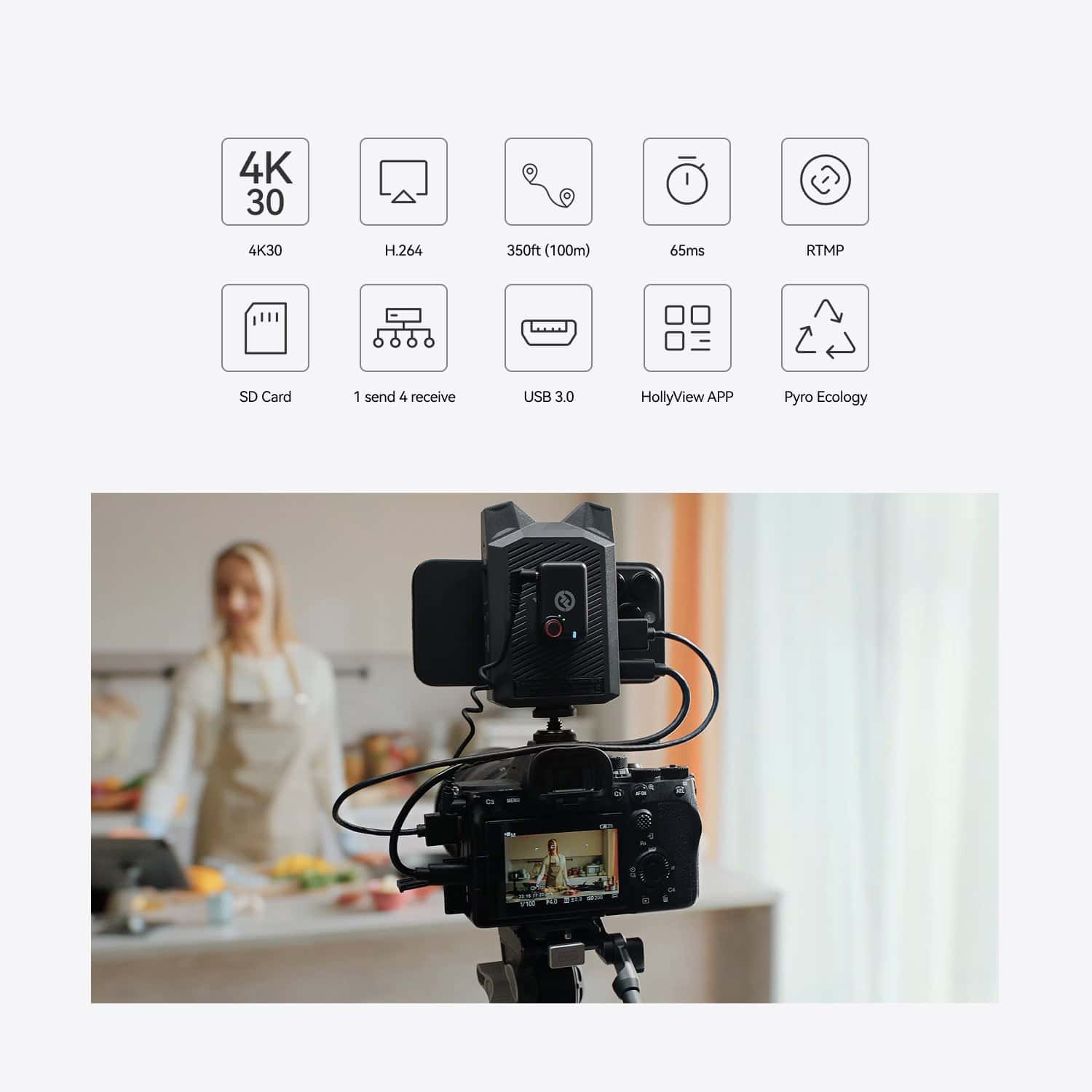 Vcore Wireless Video Transmitter for Smartphones