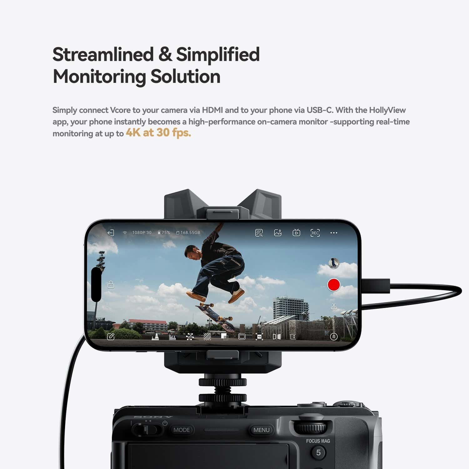 Vcore Wireless Video Transmitter for Smartphones