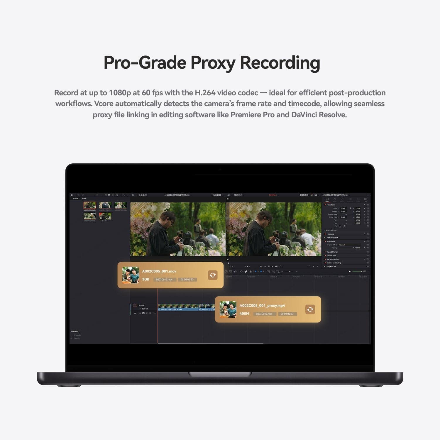 Vcore Wireless Video Transmitter for Smartphones